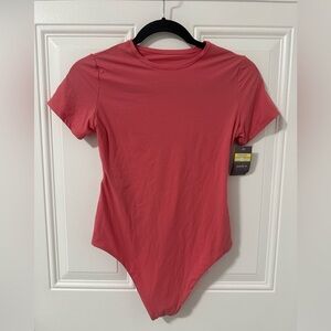 Auden Women's Luxe Stretch Thong
Bodysuit Coral Pink Size M NWT